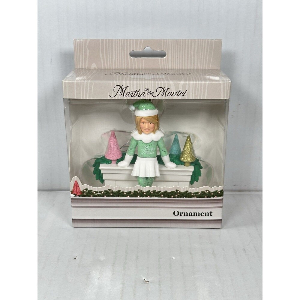 Martha Stewart Martha on the Mantle A Holiday Tradition Collectible Ornament NEW
